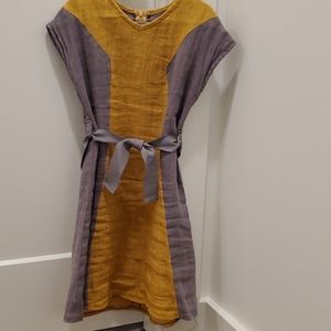 Girls Linen Dress